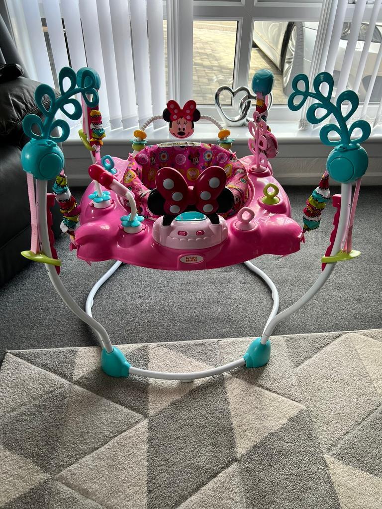 Bright starts minnie mousr jumperoo 